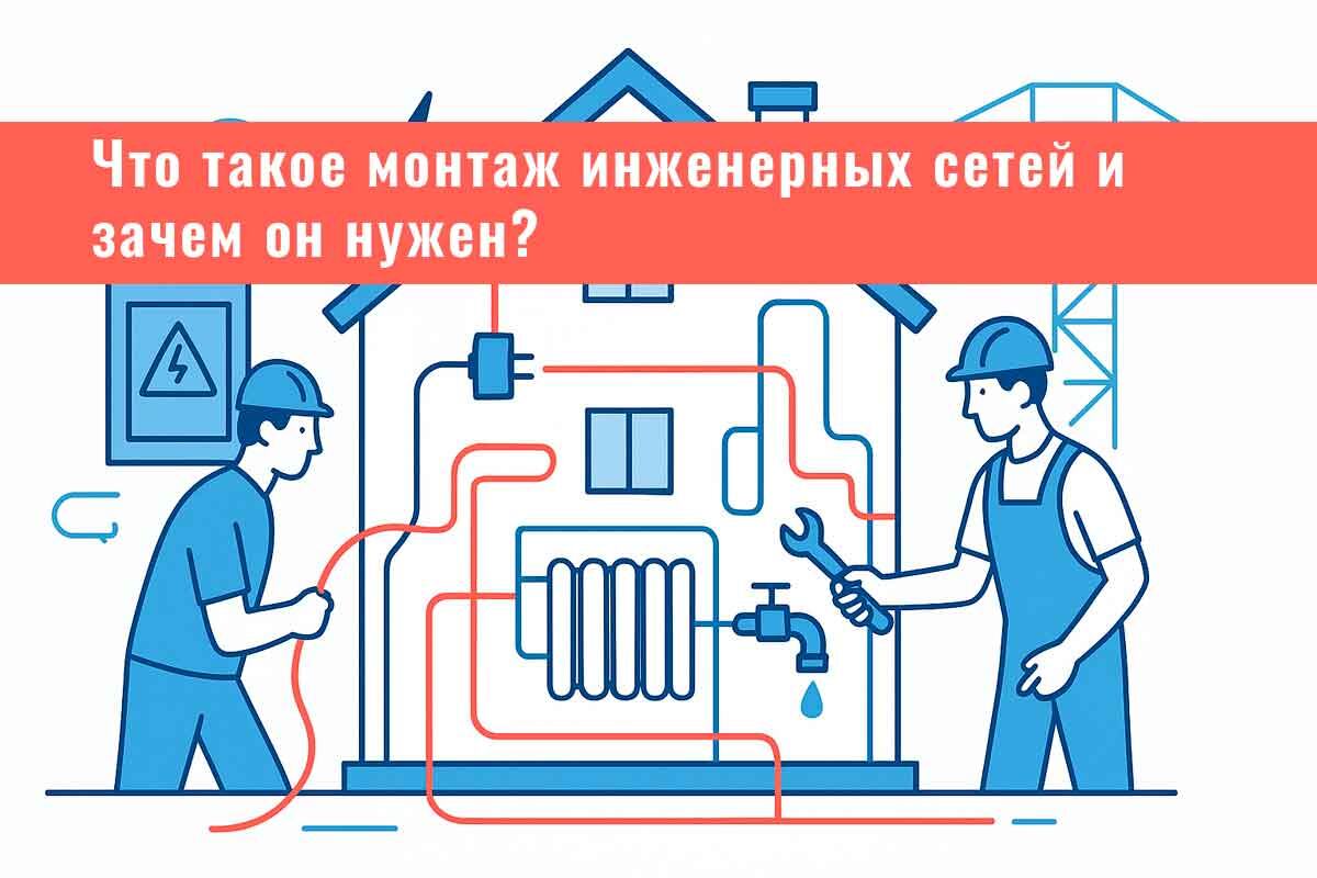 Что такое монтаж инженерных сетей и зачем он нужен?