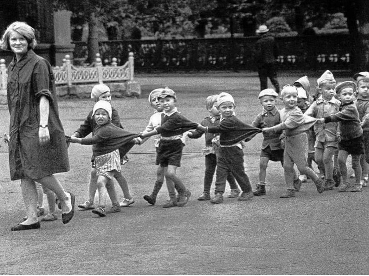 Советские дошколята. Фото из открытых источников