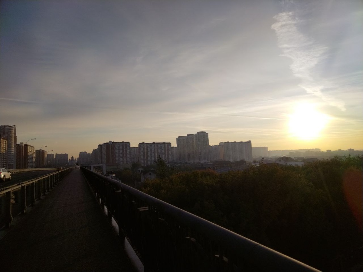 Раннее утро в Некрасовке