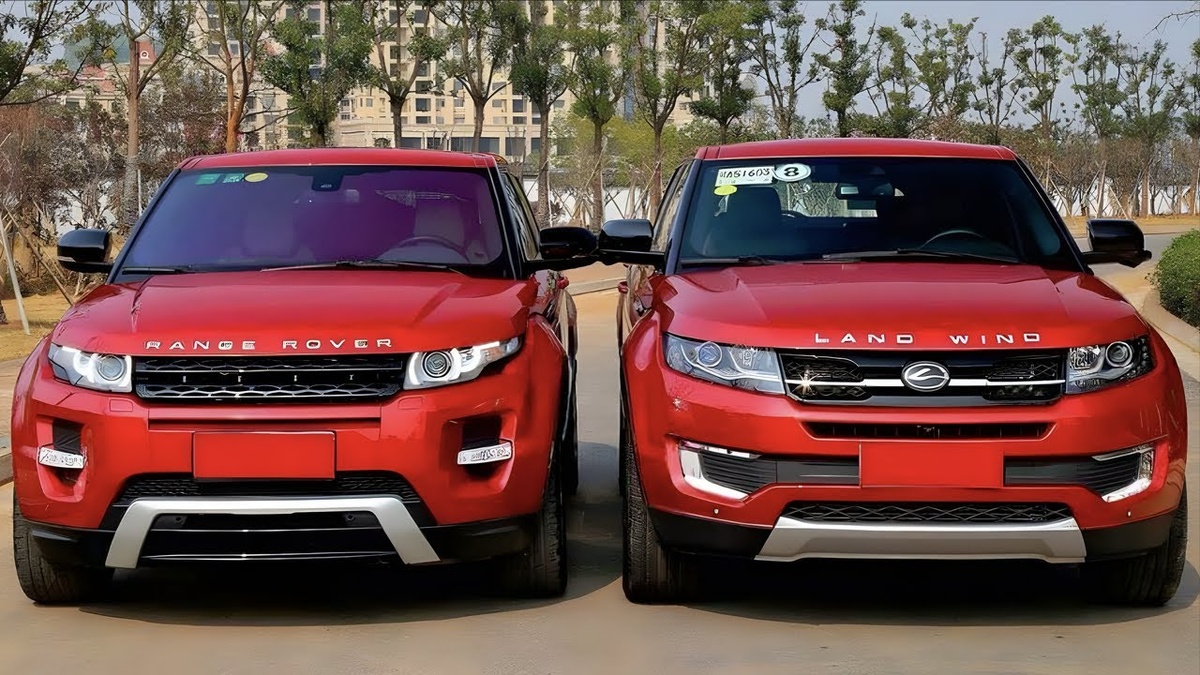 Land Rover и его китайсеая копия Land Wind