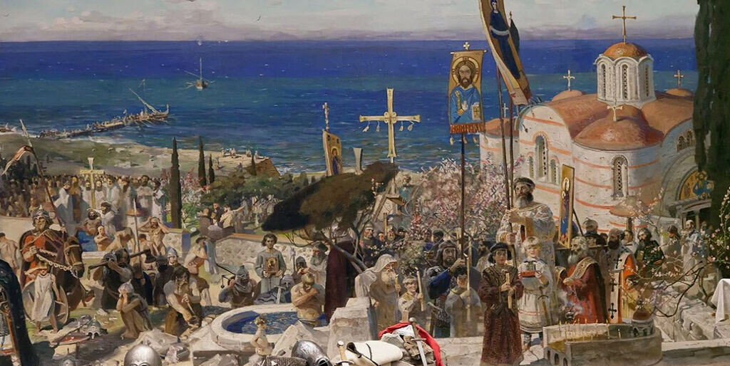 Крещение в Корсуне 988 год