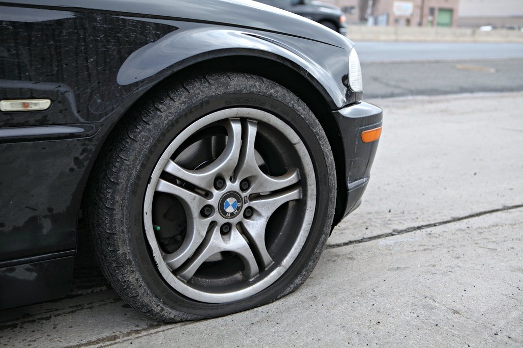 Спущенное колесо