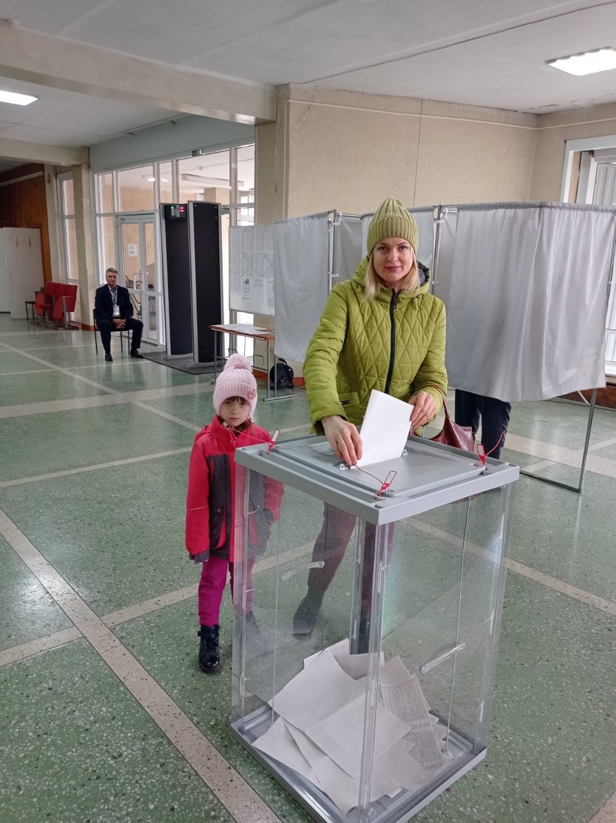 На этих выборах в нашем селе. Фото из официальной группы в ВК администрации нашего района