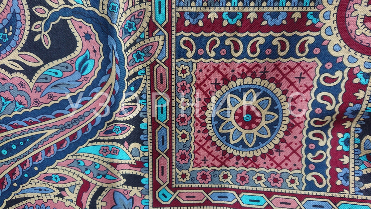 Платок Печатный пряник, фото автора