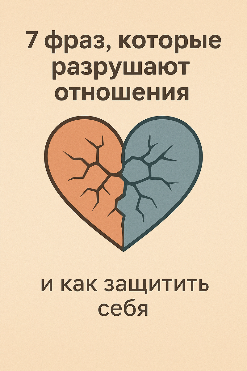 7 фраз, которые звучат обыденно, но на деле могут быть психологическим оружием.