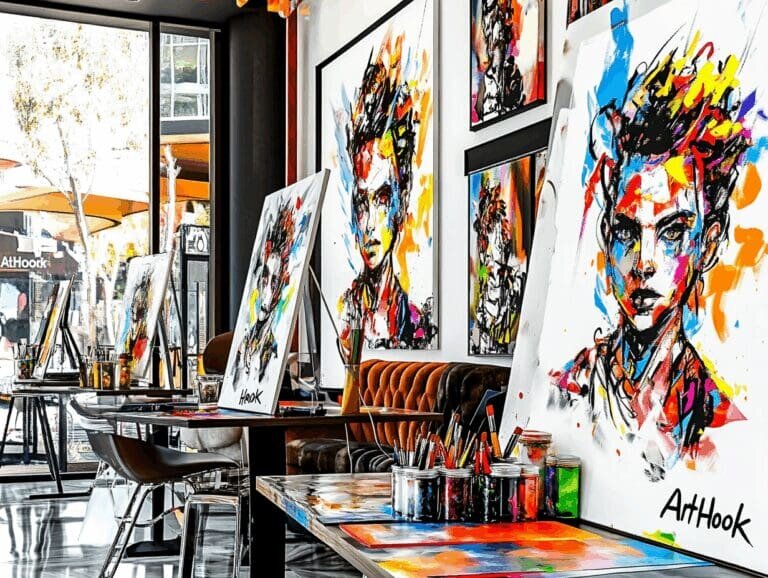    Студия рисования: откройте для себя пространство, где творчество становится вашим личным оазисом Art-Hook.Ru