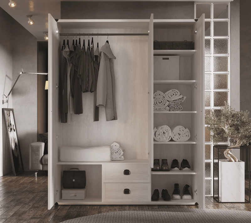 Шкаф Indiana сосна каньон JSZF3D2S