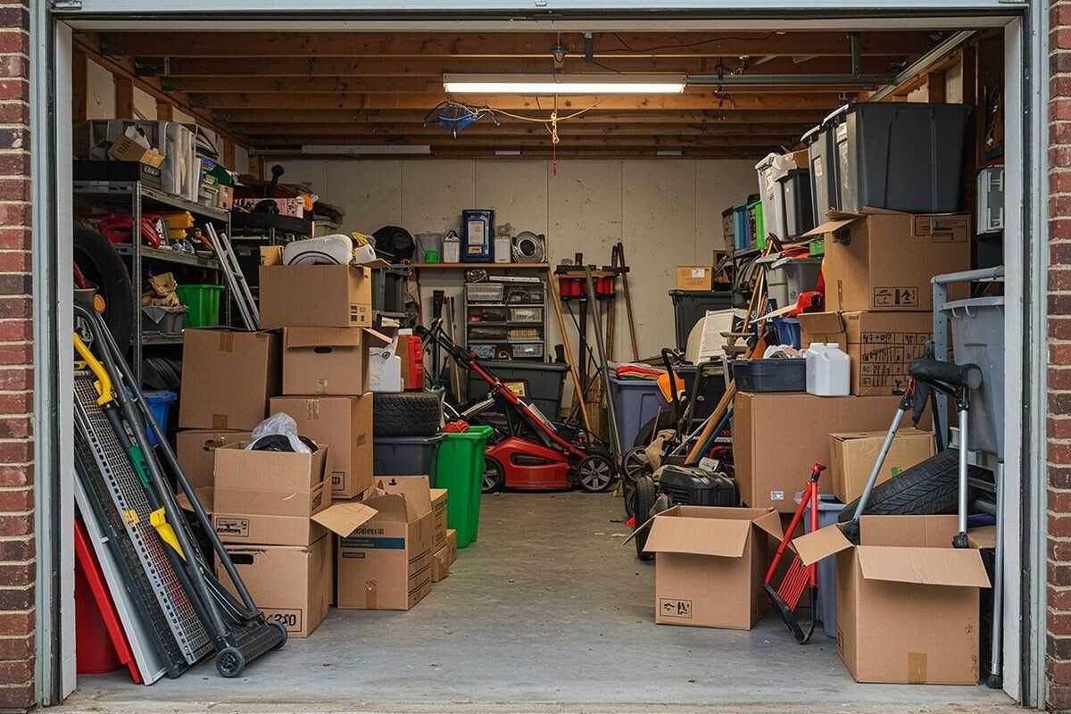 Когда будете убираться в гараже, наверняка найдете много лишнего или потерянного. Источник: Shutterstock AI / FOTODOM📷
