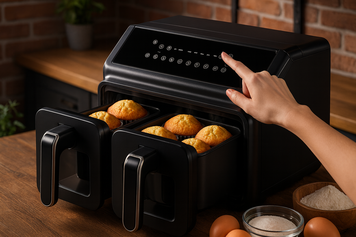 Кексы в аэрогриле