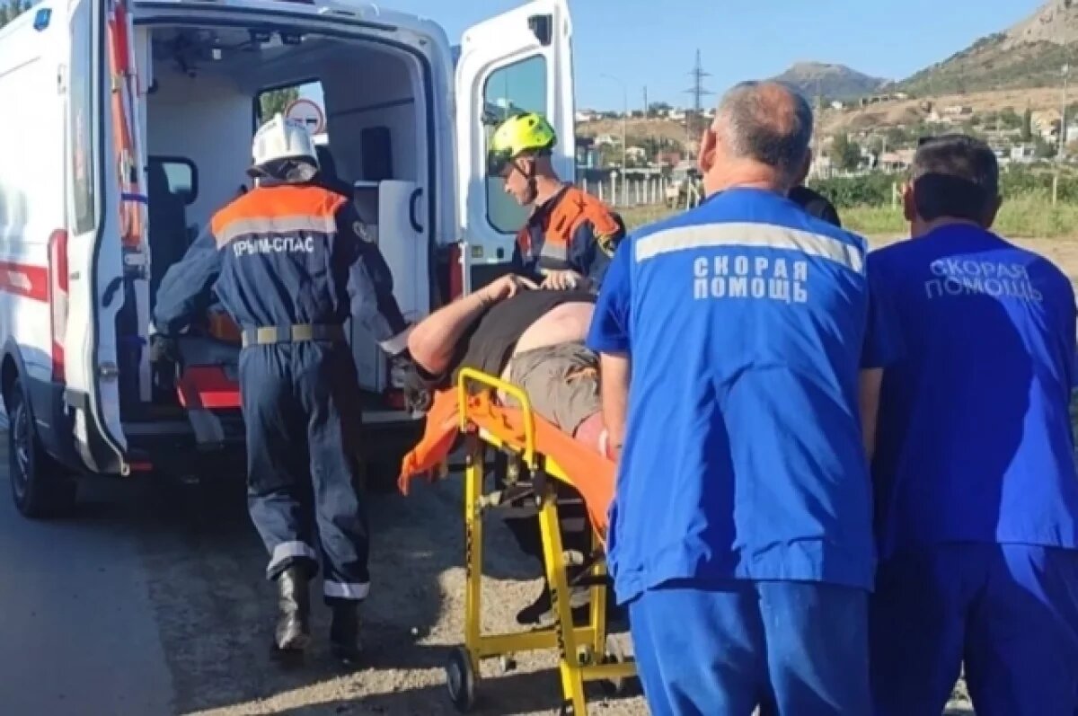    Водитель мопеда пострадал при столкновении с легковушкой в Судаке