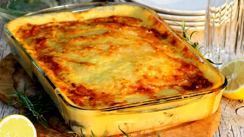 Картофельная запеканка с рыбой