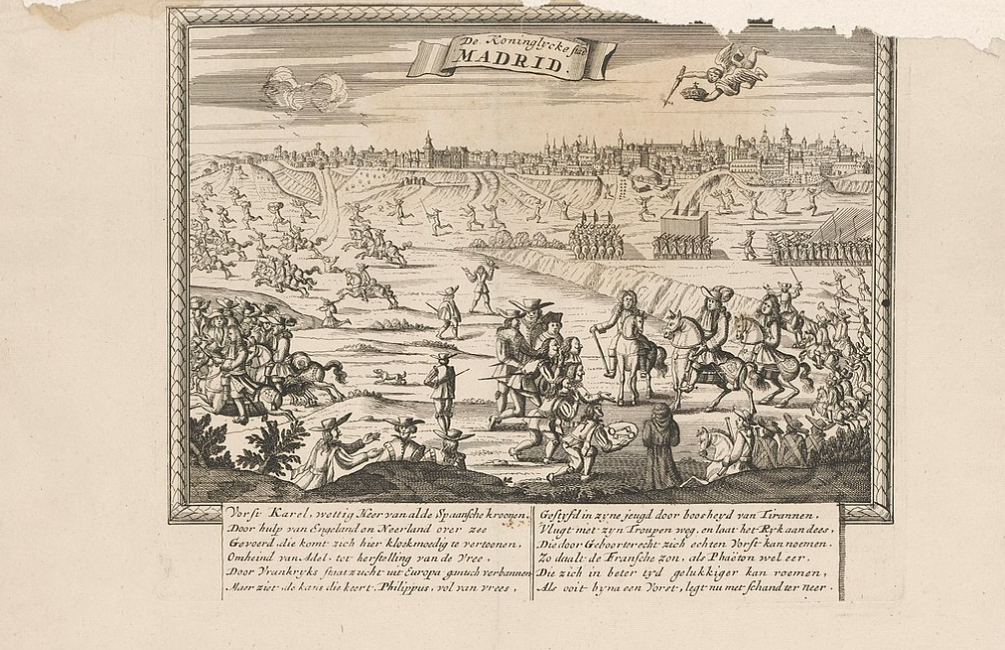 Марш на Мадрид англо-португальской армии 