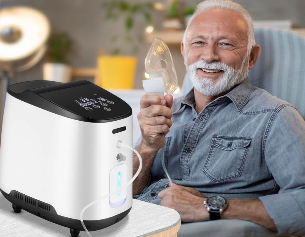 Портативный кислородный концентратор для дома