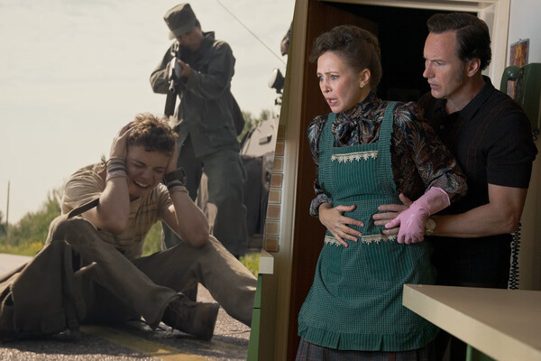 Кадры из фильмов «Заклятие 4: Последний обряд», «Долгая прогулка» / Warner Bros. Pictures, New Line Cinema, Vertigo Entertainment  