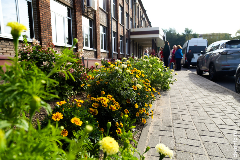    Такой участок оформили в садике "Звоночек" на Ленина, 54а.