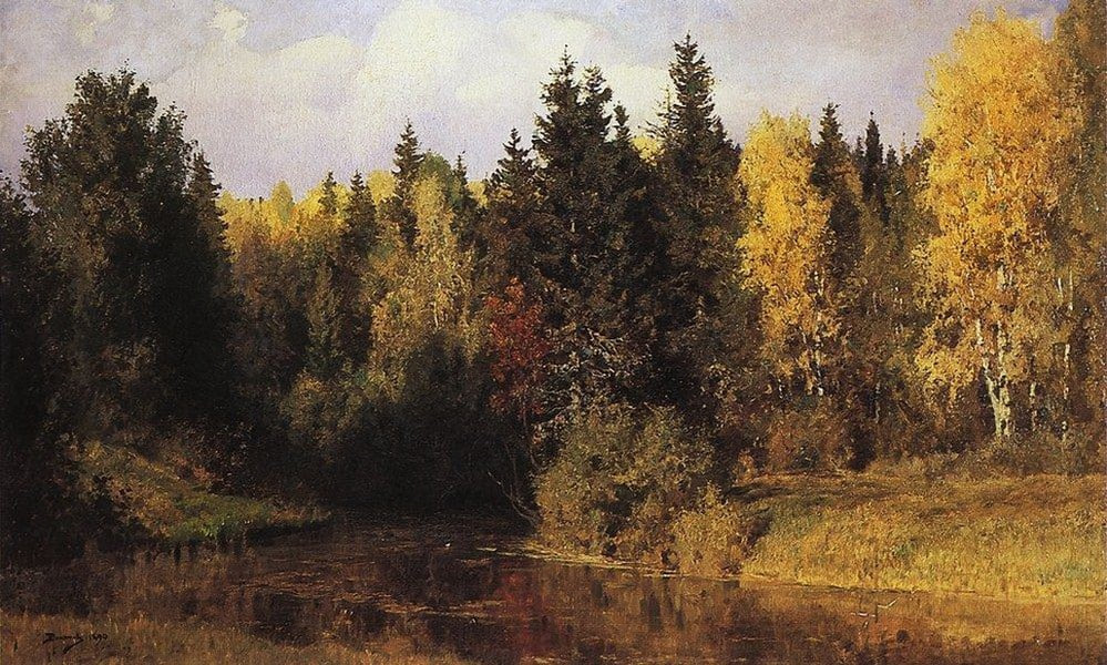 Василий Поленов. Осень в Абрамцеве. 1890. Музей-заповедник В. Д. Поленова, Тульская область