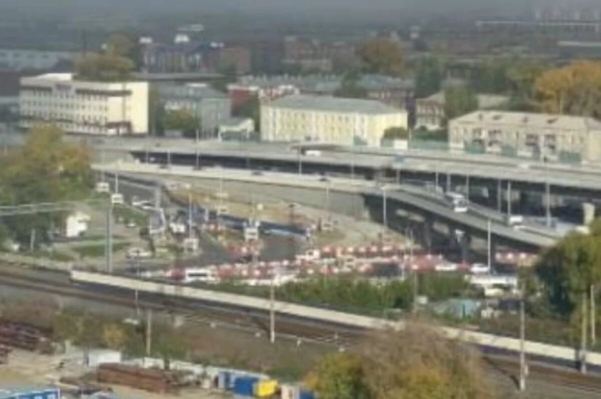    Эстакаду к Экспоцентру открыли в Новосибирске