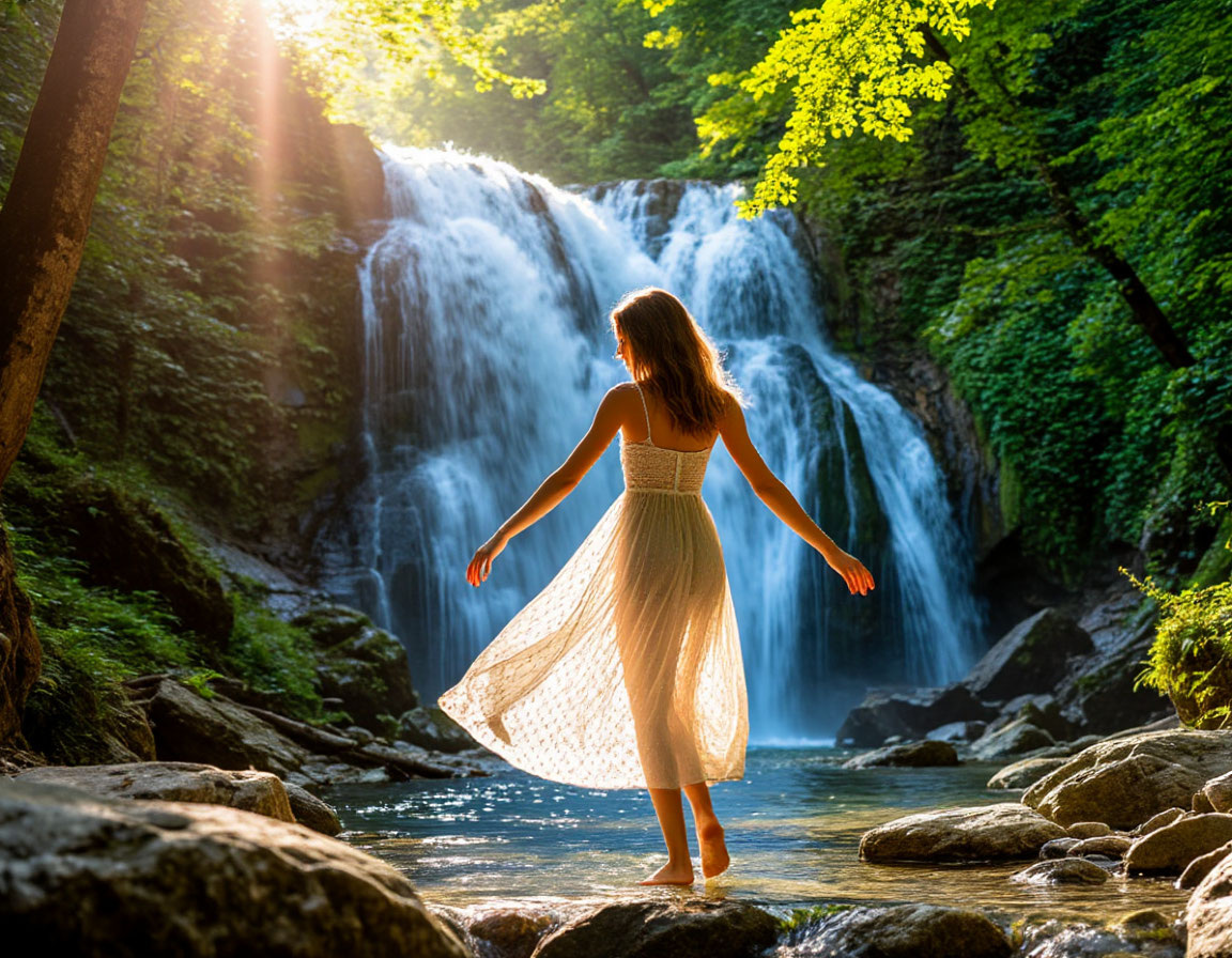 Легенда о 33 водопадах