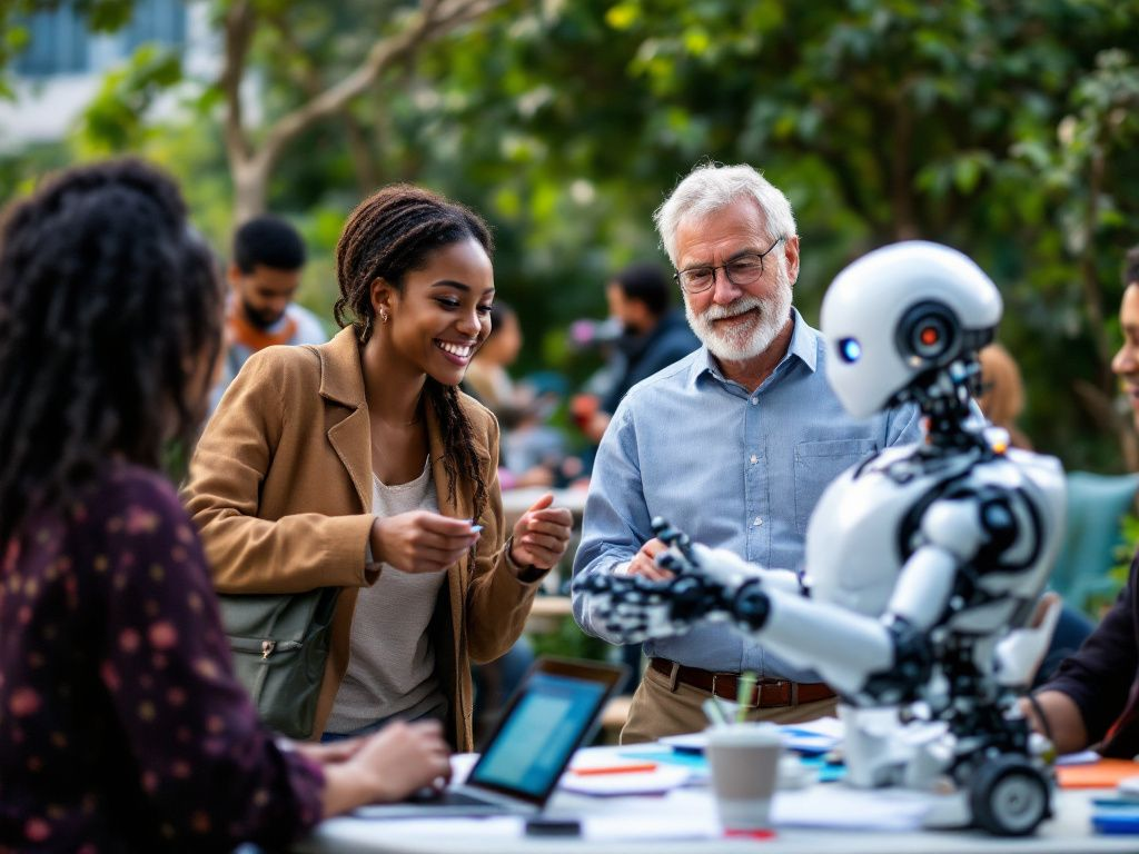 Совместная деятельность людей и ИИ.