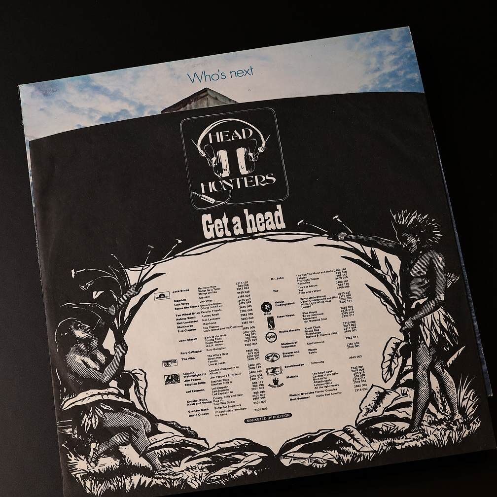 The Who - Who's Next (UK, 1st.press,1971,Track Records,2408 102) Back Cover