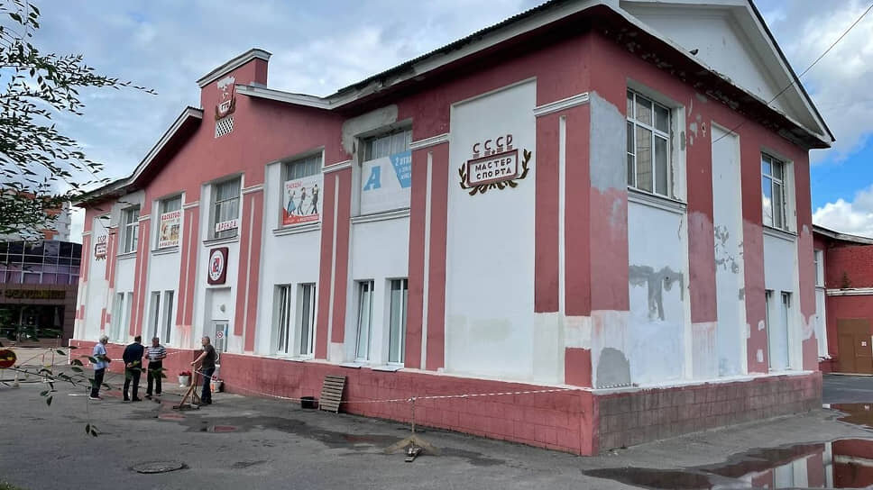 Здание «Спартака» расположено на улице Советской в Курске.📷Фото: пресс-служба правительства Курской области