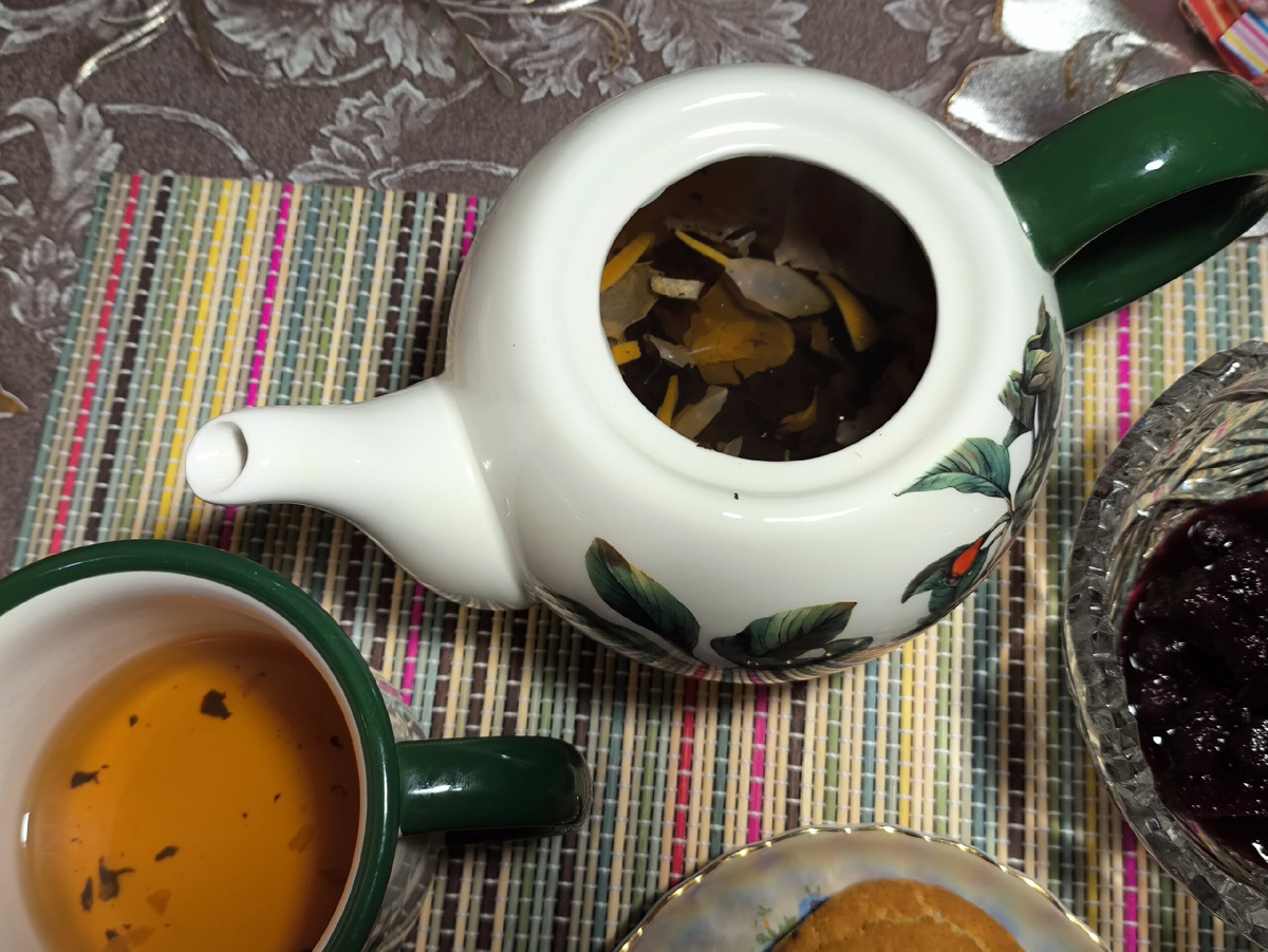 И остались листки! Фото автора канала.