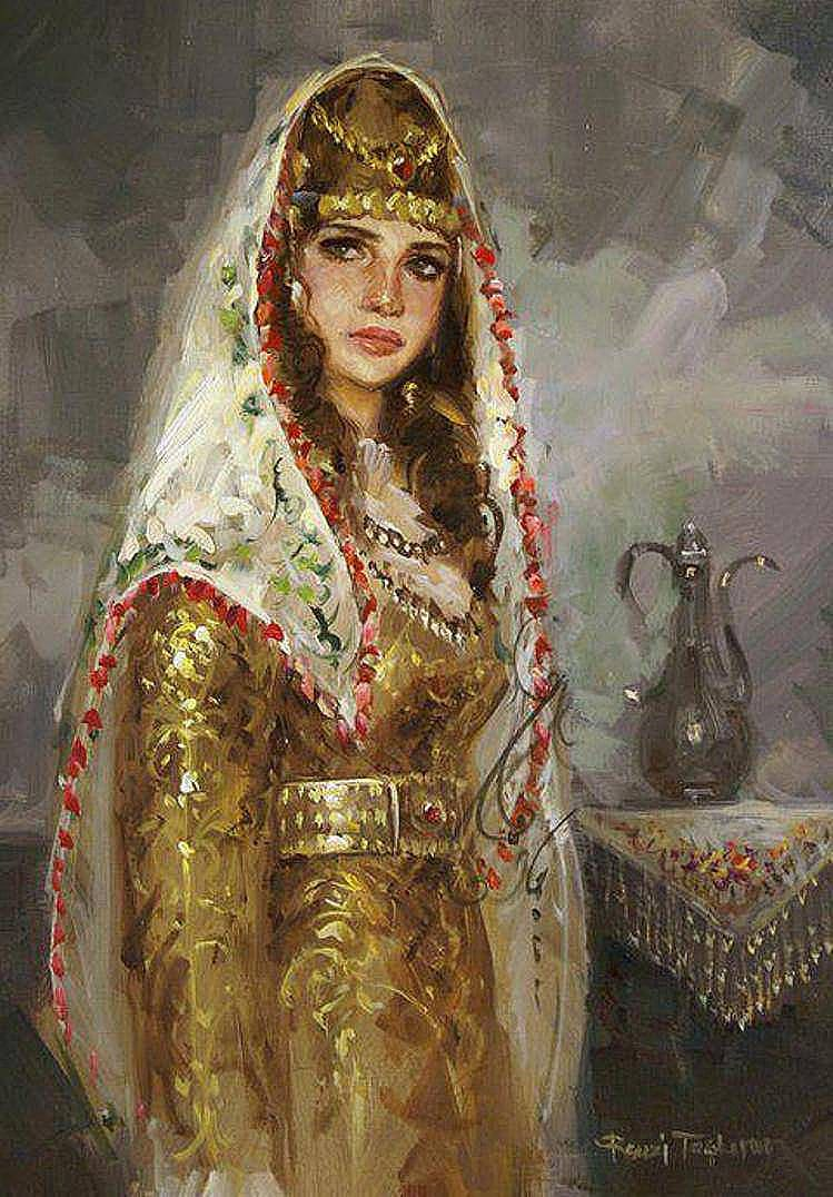 “Восточная красавица», художник Рэмзи Таскариан