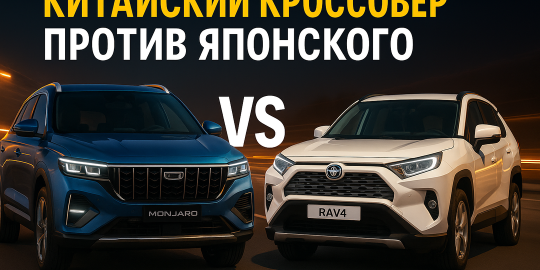 Geely Monjaro vs Toyota RAV4 — стоит ли переплачивать за «японца»?