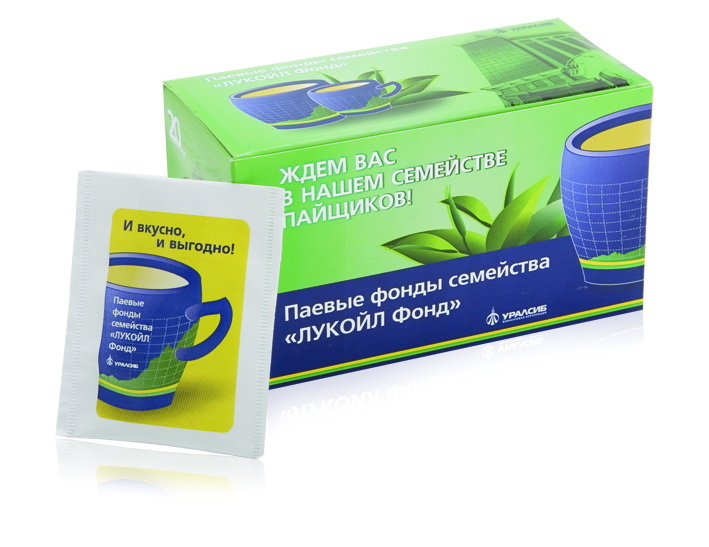 Пакетированный черный и зеленый чай в коробках с лого вашей компании 