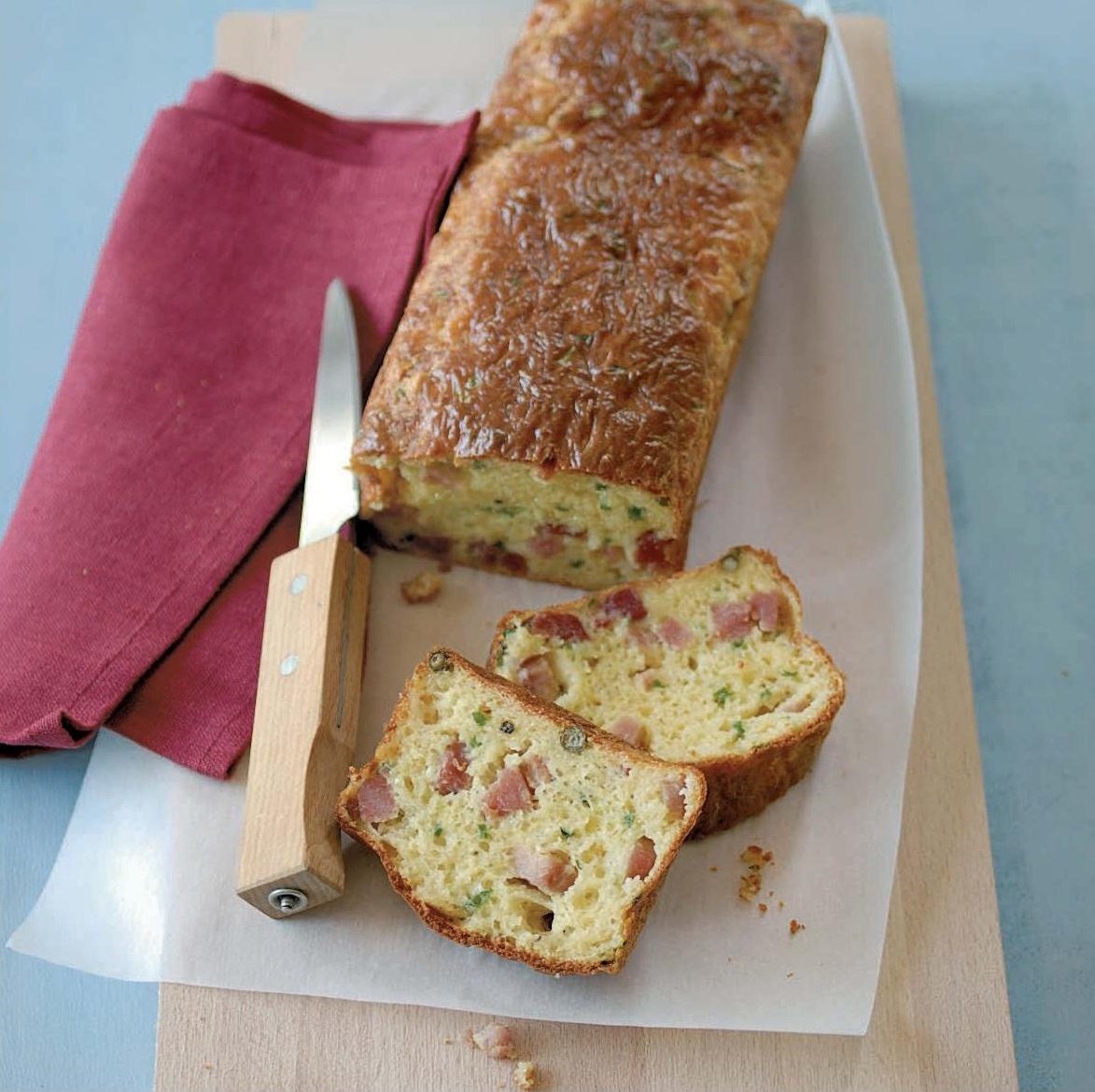 Кекс с ветчиной пошаговый рецепт с фото