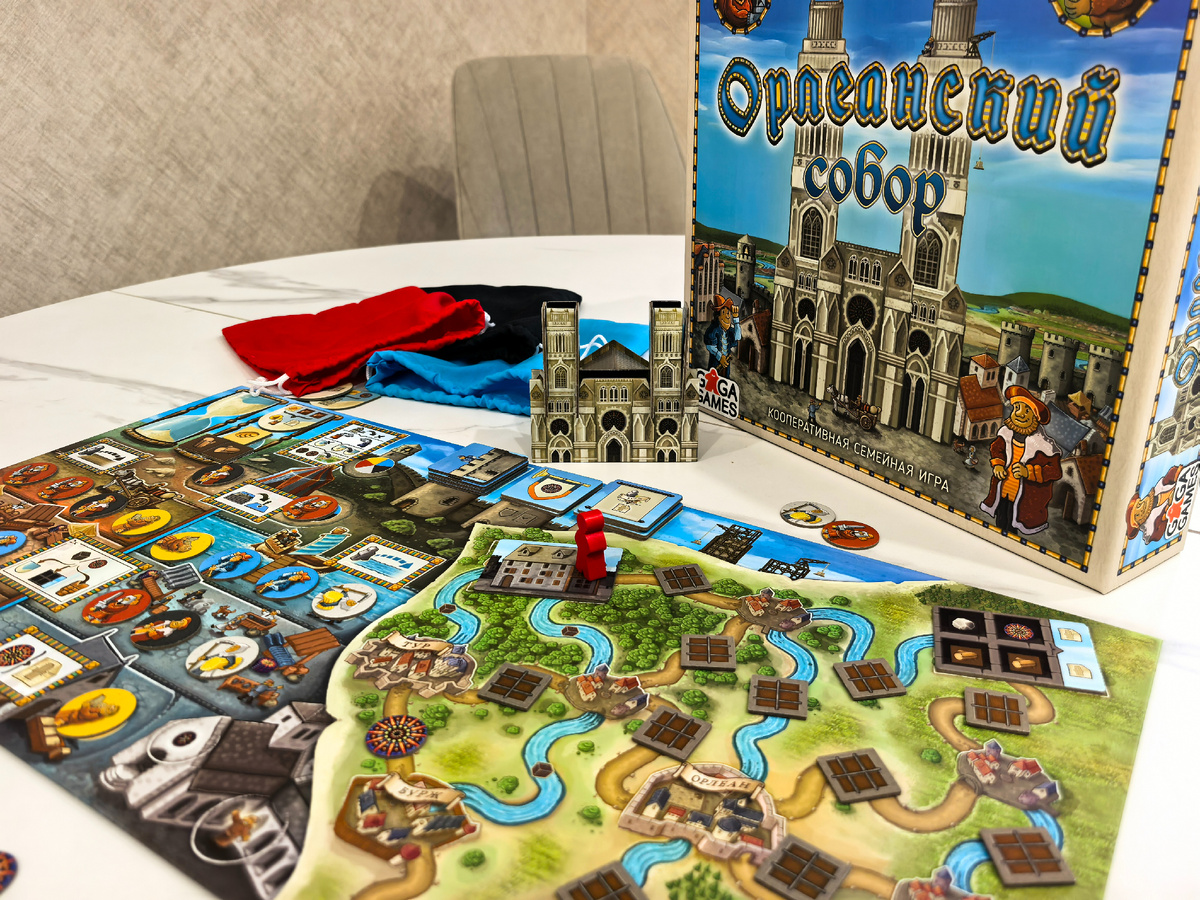 Настольная игра "Орлеанский собор" от GaGa Games
