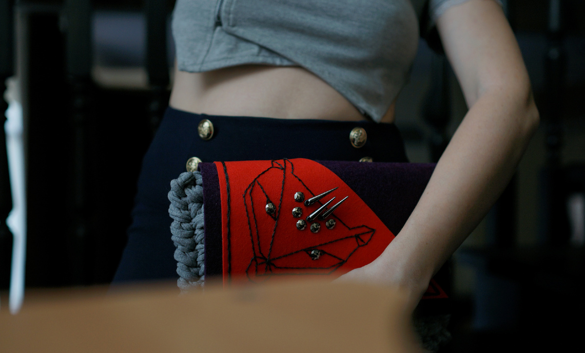 Сумка -клатч. Фото автора.