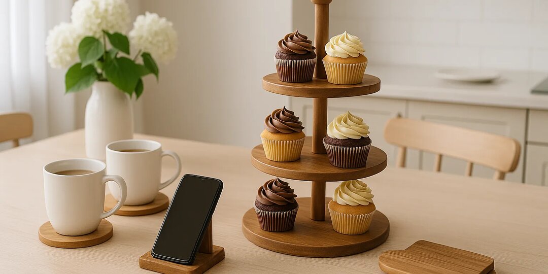 Деревянные подставки и подносы: маленькие помощники с большой душой