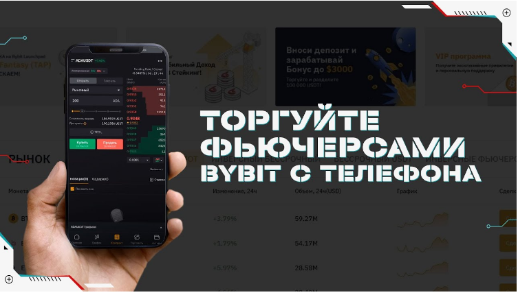 Как торговать фьючерсами на Bybit с телефона: гайд для Android и iOS