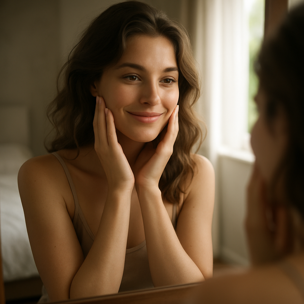 Отражение, которое доставляет тебе радость и дает заряд на весь день.