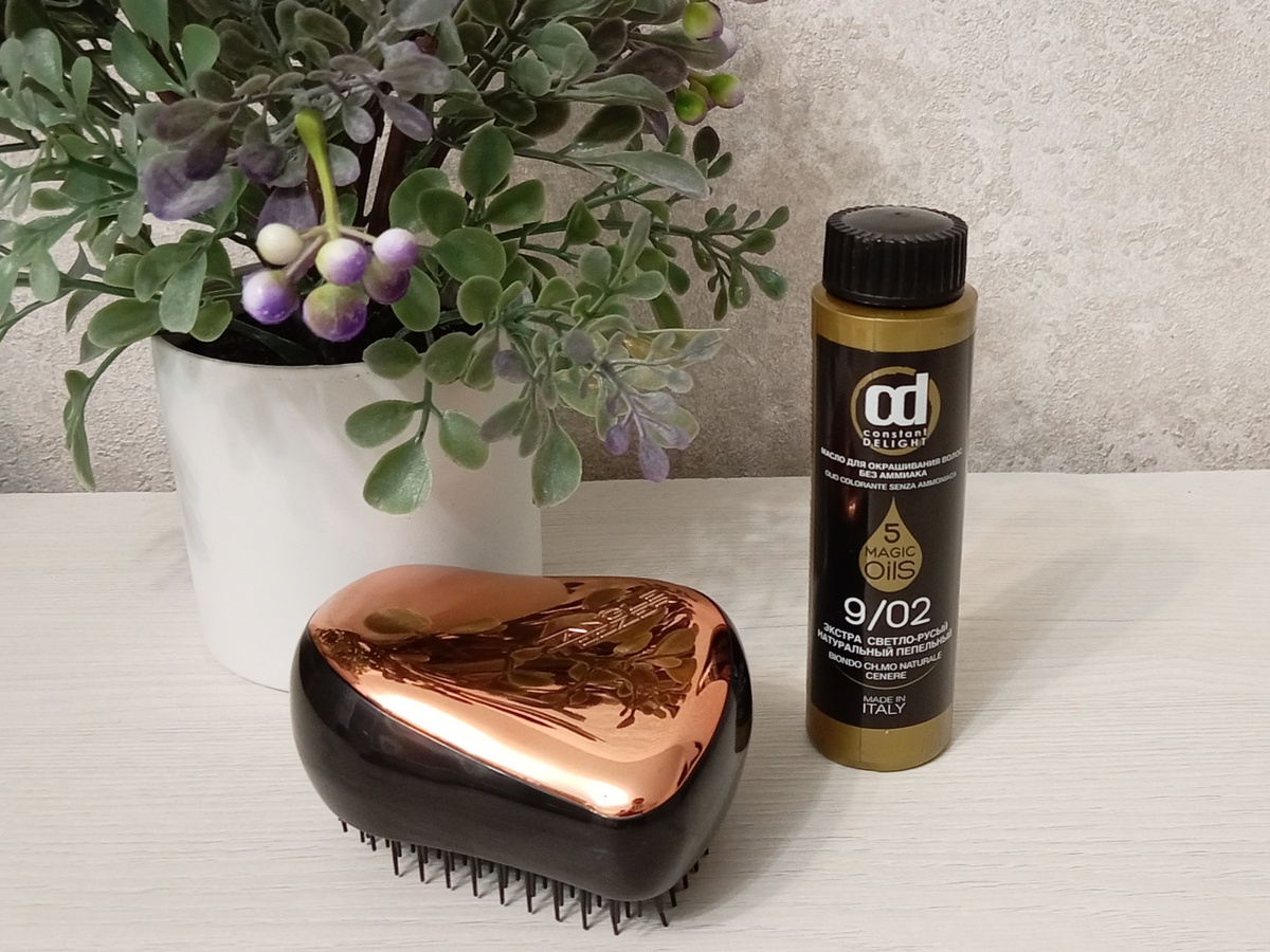 Фото автора. Расчета и краска для волос. 