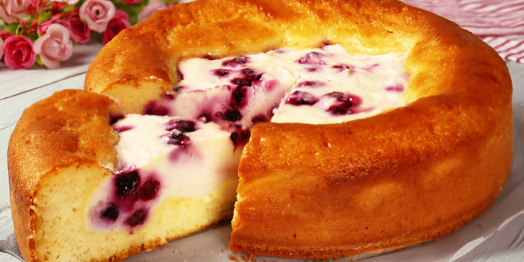 Пирог - десерт за 10 минут! Тает во рту. Забудьте все рецепты