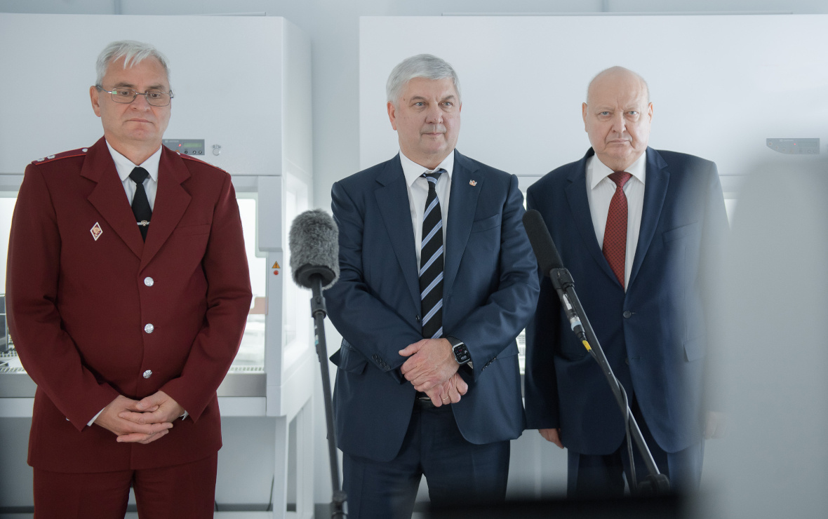 Игорь Механтьев, Александр Гусев, Юрий Степкин (Фото: пресс-служба правительства Воронежской области)