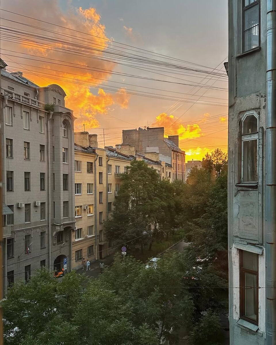 Вид из послеродовой палаты