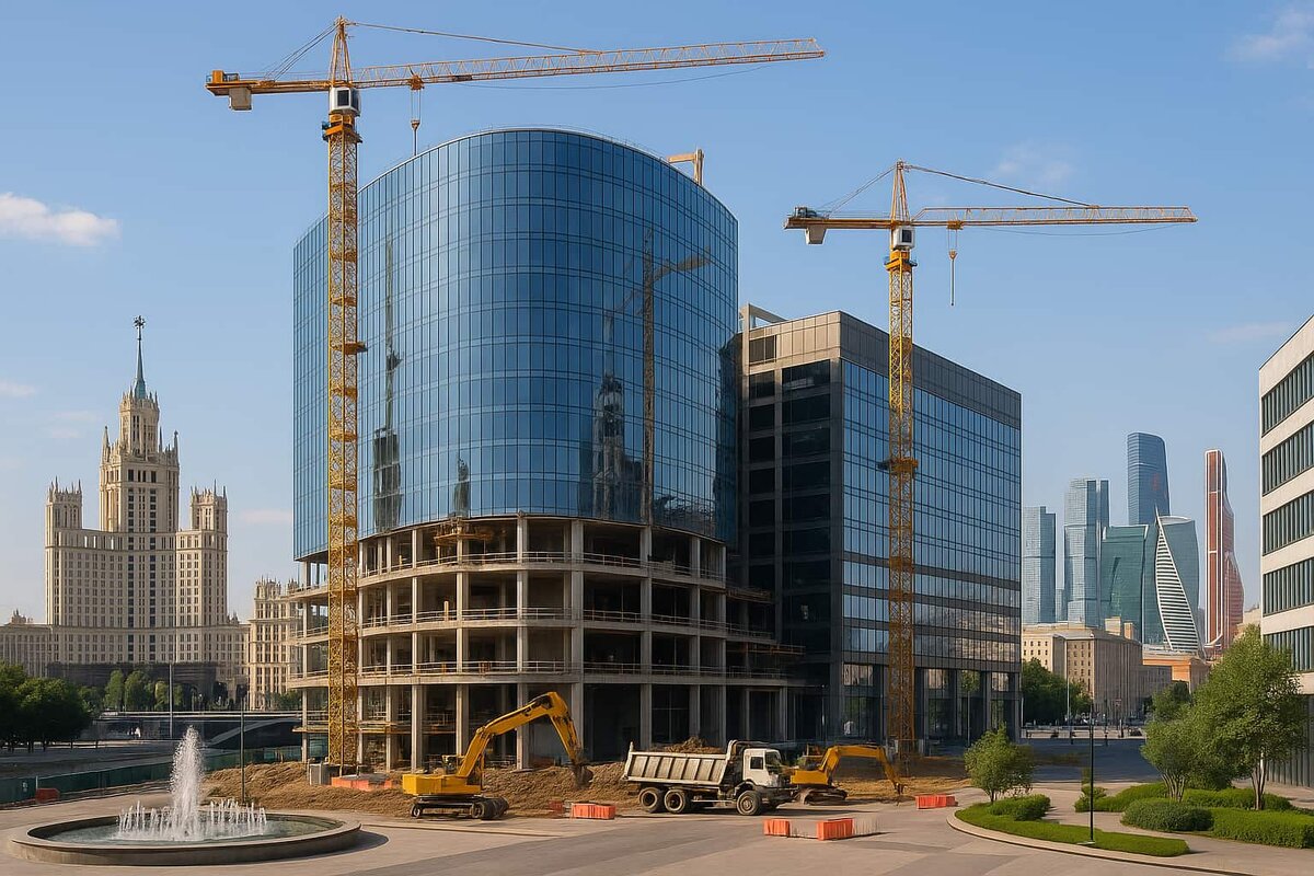 строительство делового центра