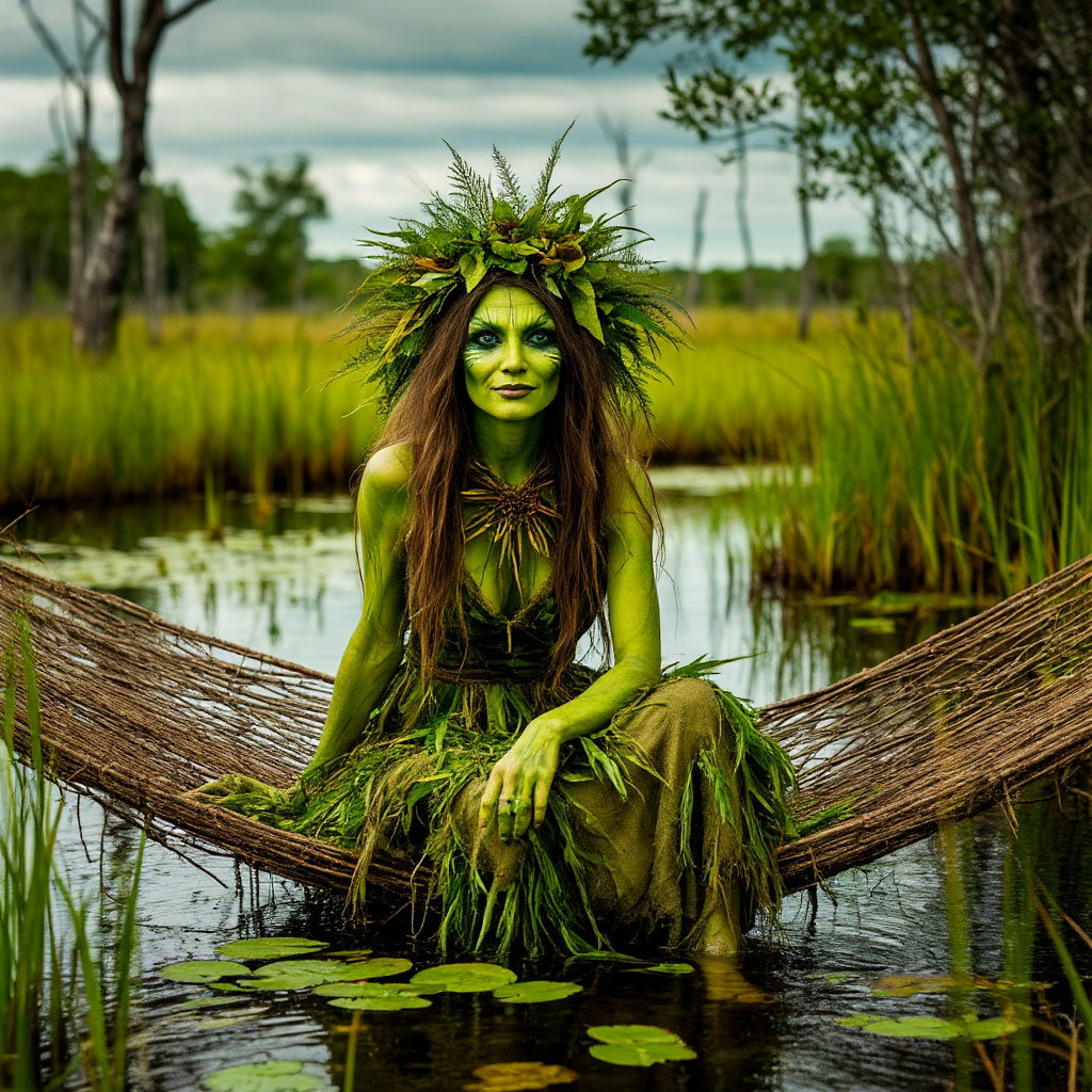 Кикимора  злой дух