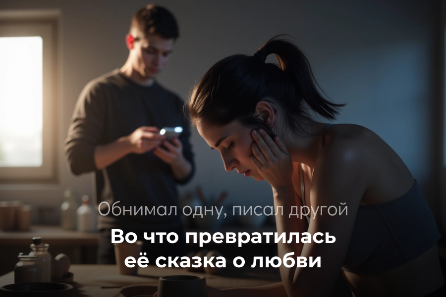 Обнимал одну, писал другой: во что превратилась её сказка о любви