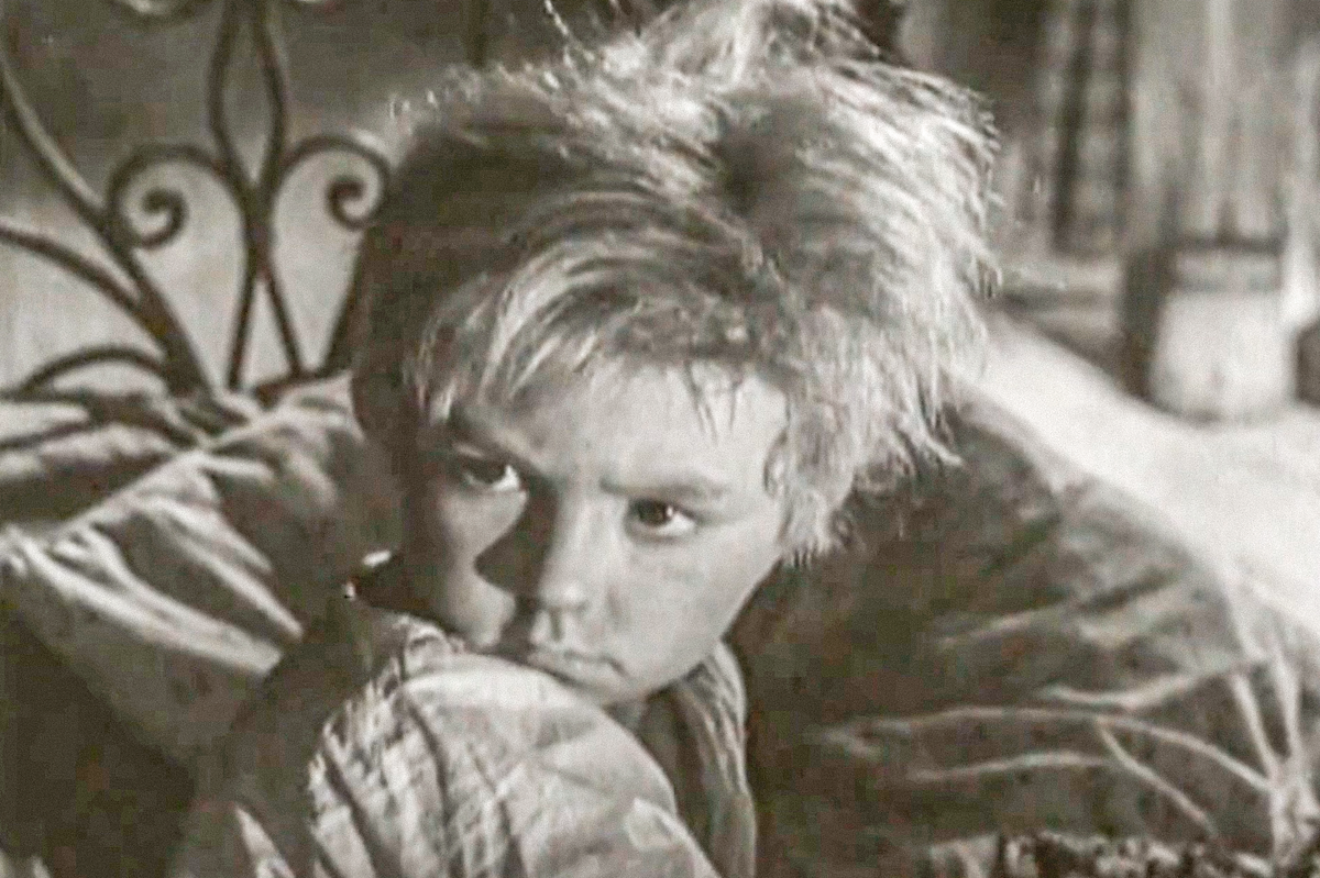 Кадр из фильма «Нахалёнок», производство киностудии Мосфильм, Творческое объединение, режиссёр Евгений Карелов, 1961 г.