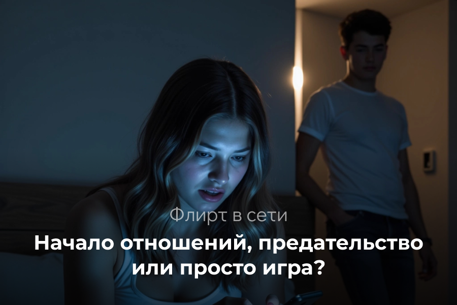 Флирт в сети — начало отношений, предательство или просто игра?