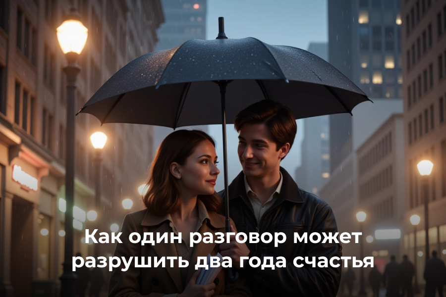 Как один разговор может разрушить два года счастья
