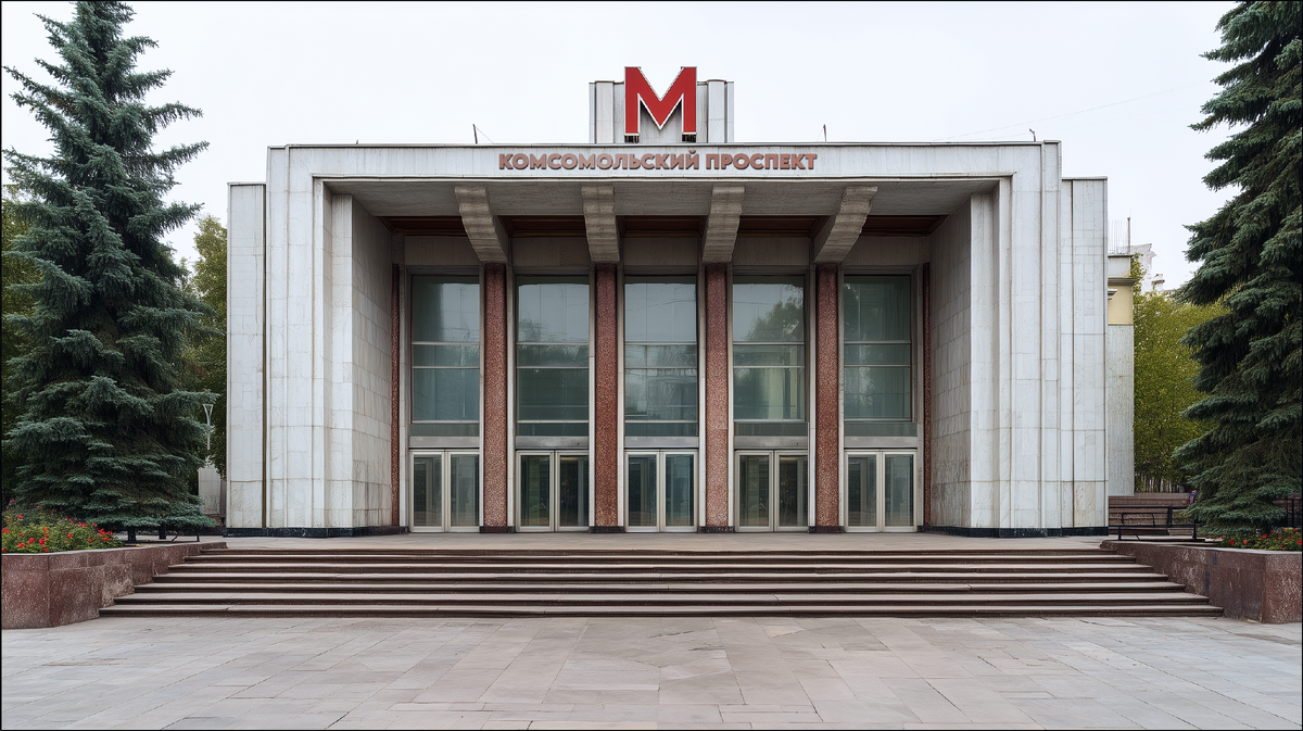 Вестибюль «Комсомольского проспекта»