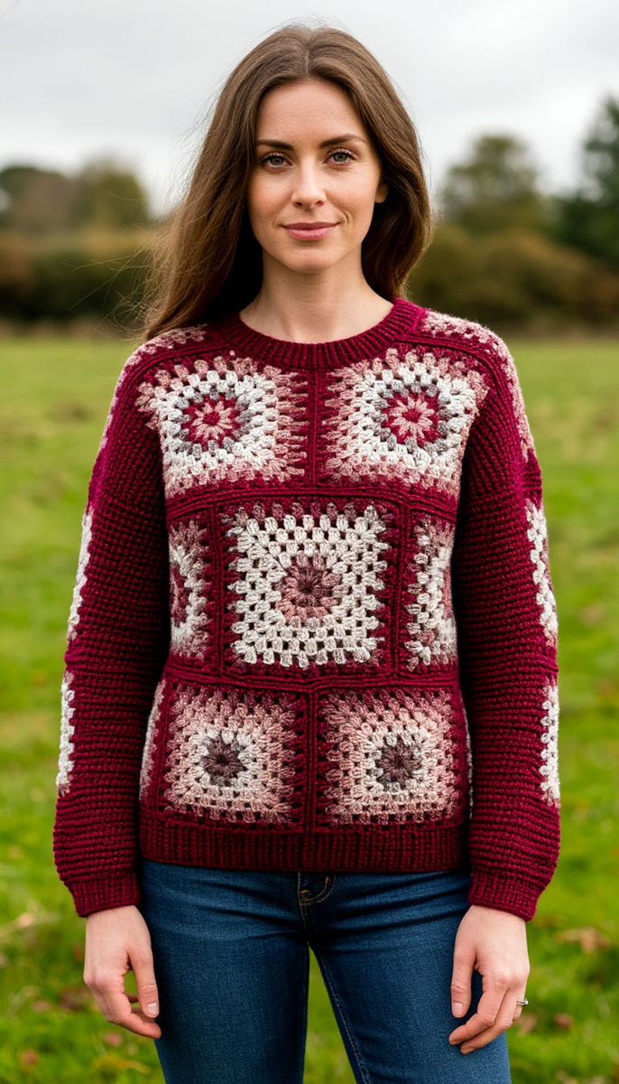 Стильные вязаные вещи от Оксаны Тимофеевой