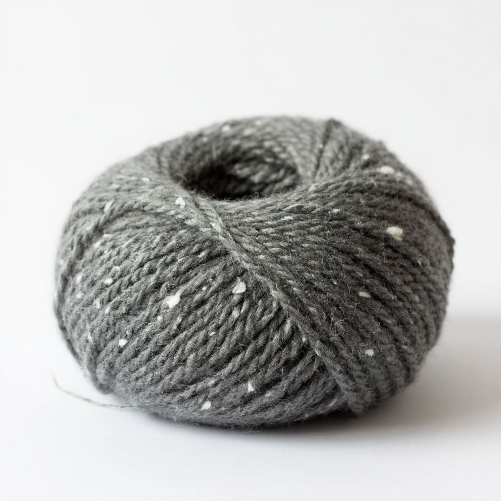 Кардная пряжа - это более толстая и теплая пряжа