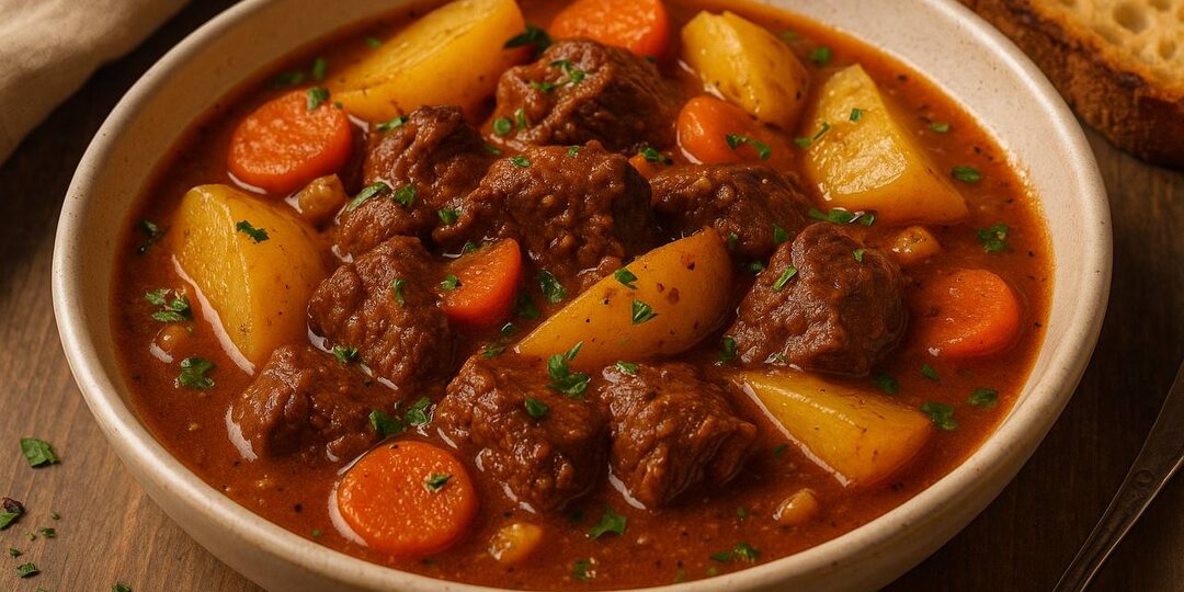 Сытно и по-русски: жаркое по-купечески под аппетитным соусом