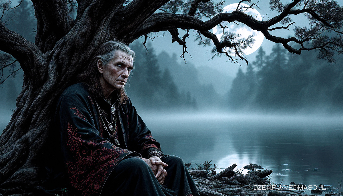 Авторское изображение @vedmasoul. Cгенерировано ИИ. Магнитная буря, порча, сглаз